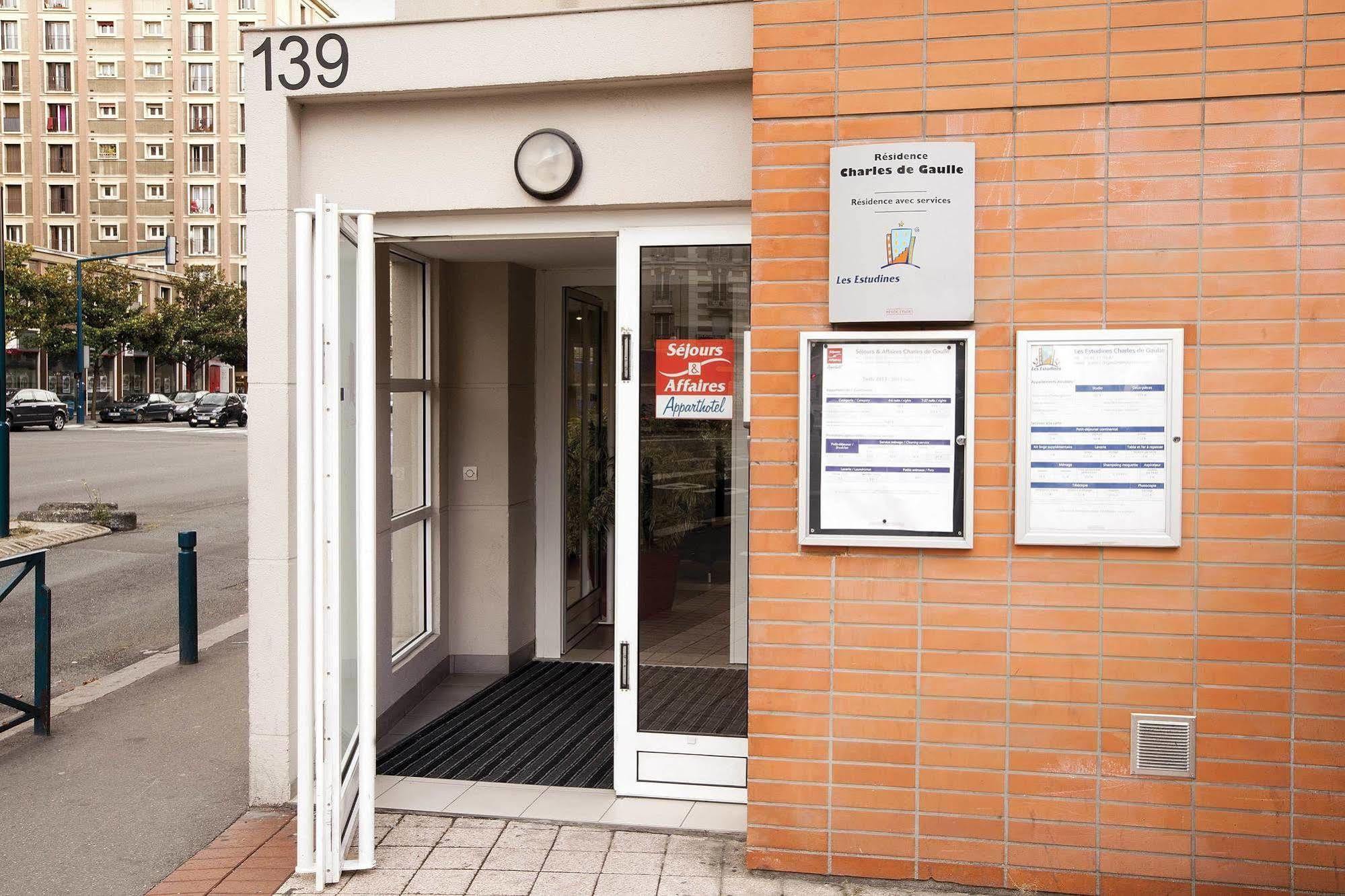 Sejours & Affaires Pantin Charles De Gaulle Aparthotel Kültér fotó